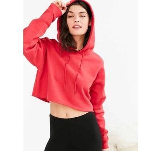 Cropped Hoodie Sweatshirt